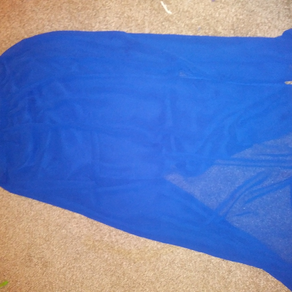 Blue skirt